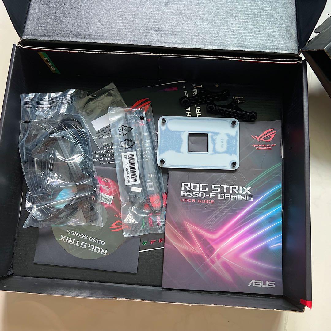 Asus ROG B550-F Strix Gaming Motherboard (AM4), Computers & Tech, Parts