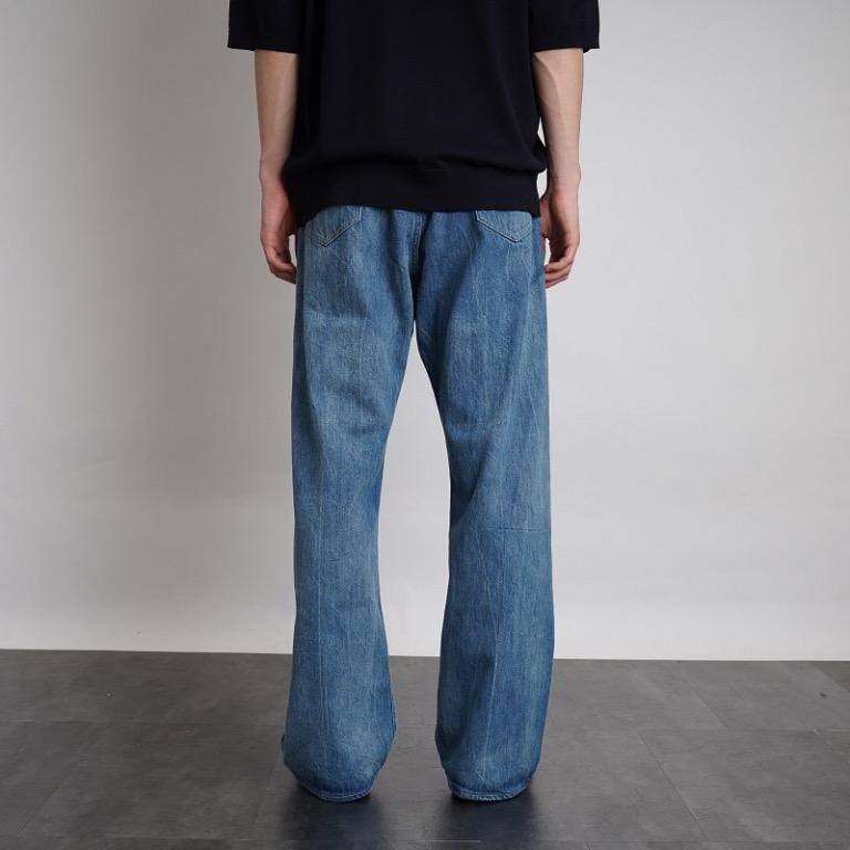 Auralee SELVEDGE FADED LIGHT DENIM PANTS 牛仔長褲