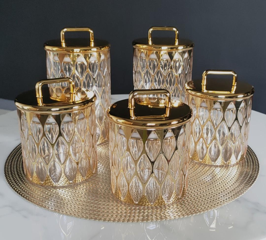 Balang Kueh/ canister set, Furniture & Home Living, Home ...
