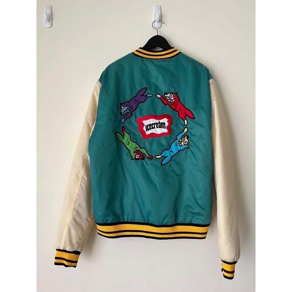Ice cream clearance retro varsity jacket