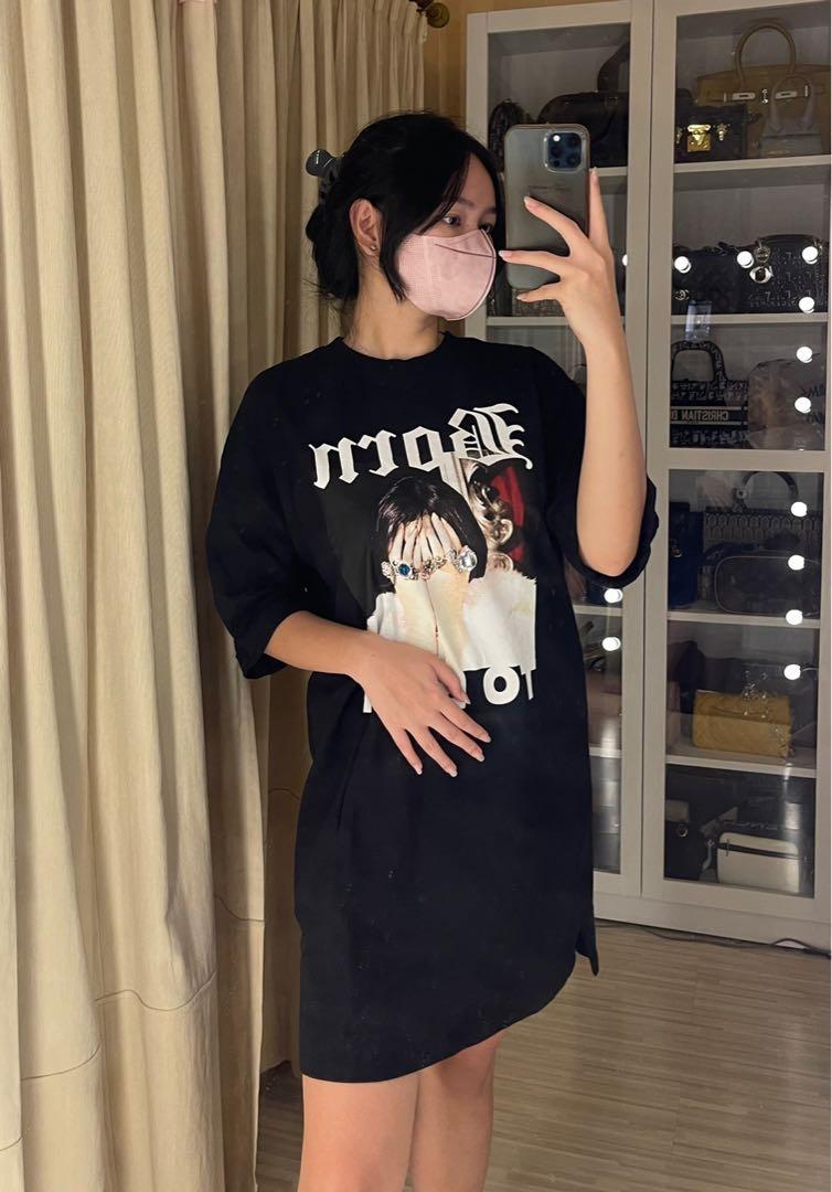 Bershka t shirt dress deals