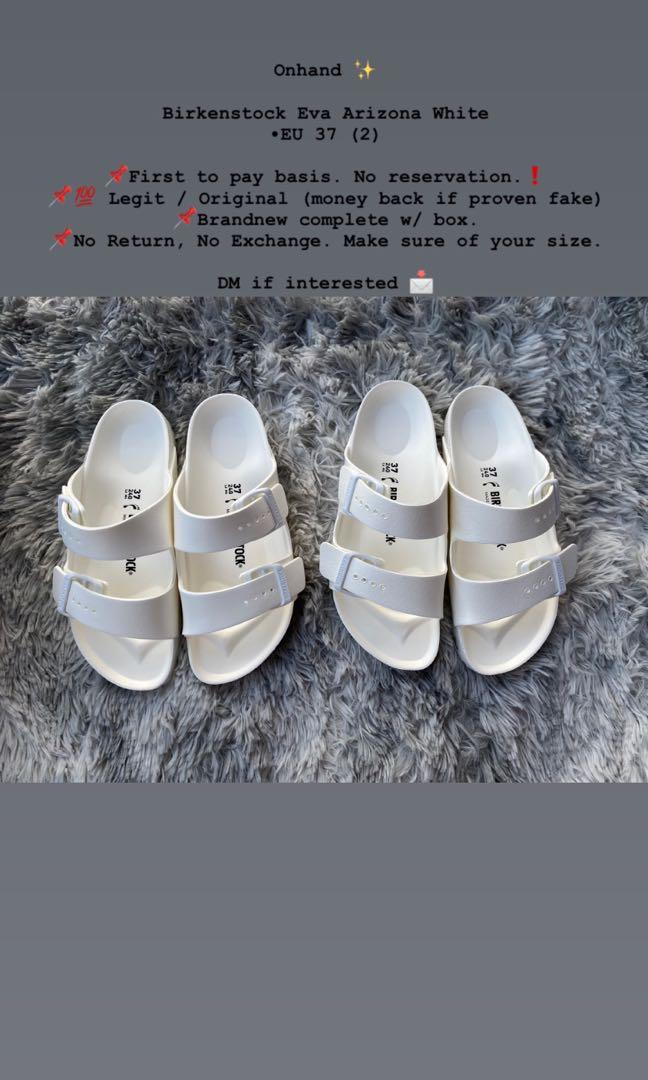 White birkenstocks knockoffs sale