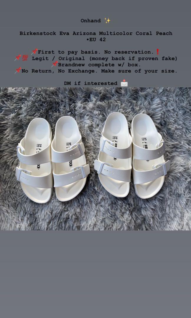 Birkenstock Eva Arizona White EU 37 Women s Fashion Footwear