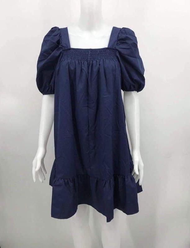 BKK Jinkee Dress (Category: Dresses) located in Las Pinas. Submitted by mystuff4less (Listing ID 1159883358, Image 1). Description: Brandnew BKK Dress similar to Jinkee Freesize Color: Navy Blue 💌 Send PM for inquiries/questions.