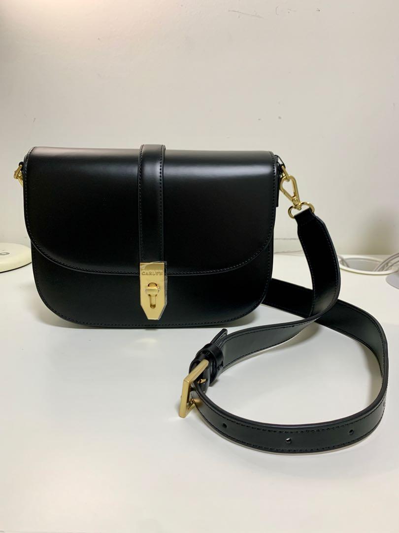 Leather crossbody bag from Carlyn, Women's Fashion, Bags & Wallets ...