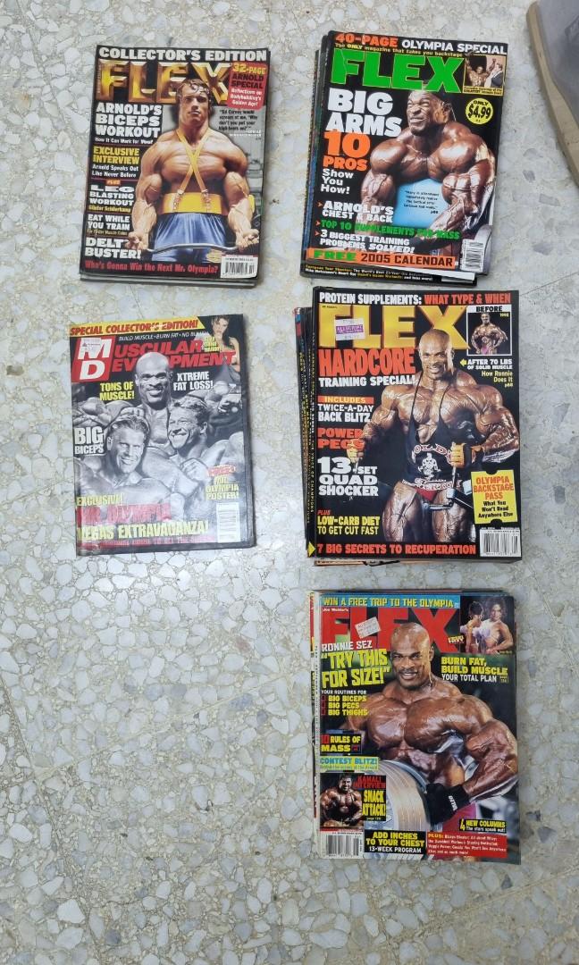 Bodybuilding Magazines (self collect at Serangoon Gardens only