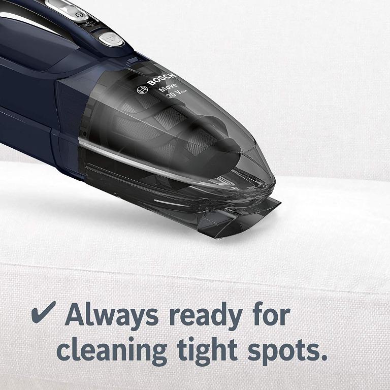 BOSCH BHN20L Cordless Handheld Rechargeable Vacuum Cleaner blue, TV