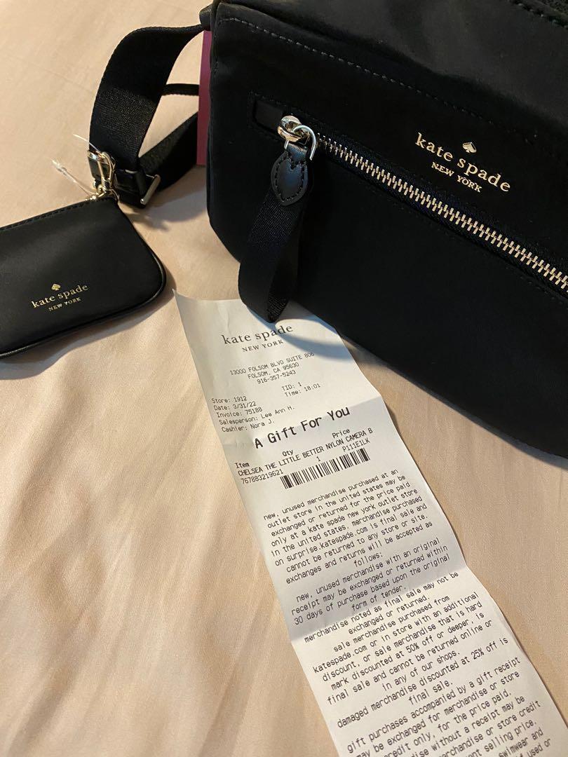 Brand new authentic Kate Spade chelsea nylon camera bag sling crossbody,  Luxury, Bags & Wallets on Carousell