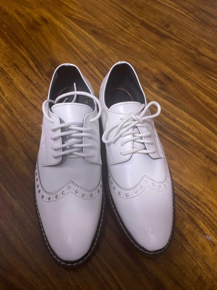 Brand New Oxford Shoes (white), Women's Fashion, Footwear, Loafers on ...