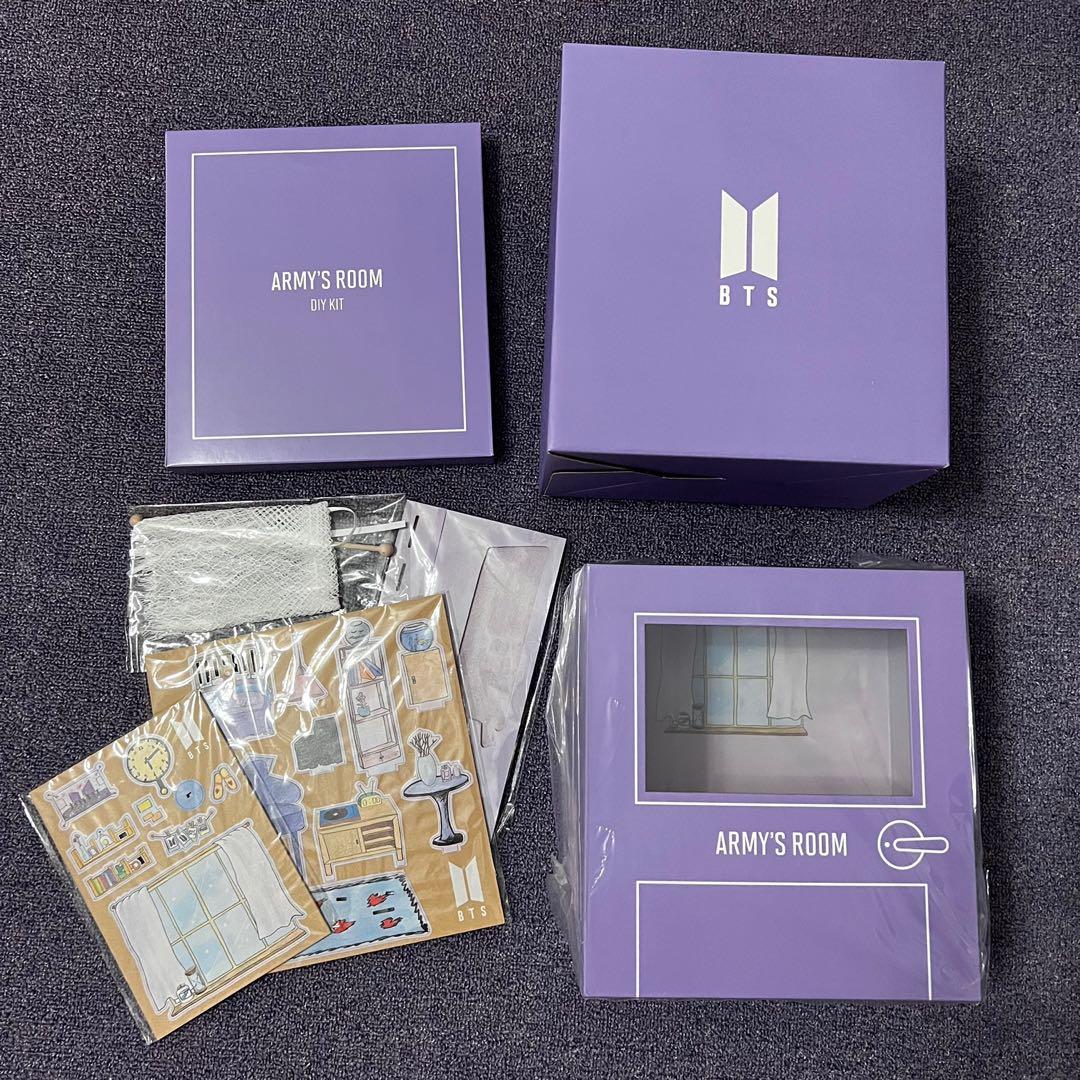 BTS MARCH BOX♯3ARMY'S ROOM Official BTS ARMY Membership Merch Box #3 DIY ARMY'S ROOM NEW (no