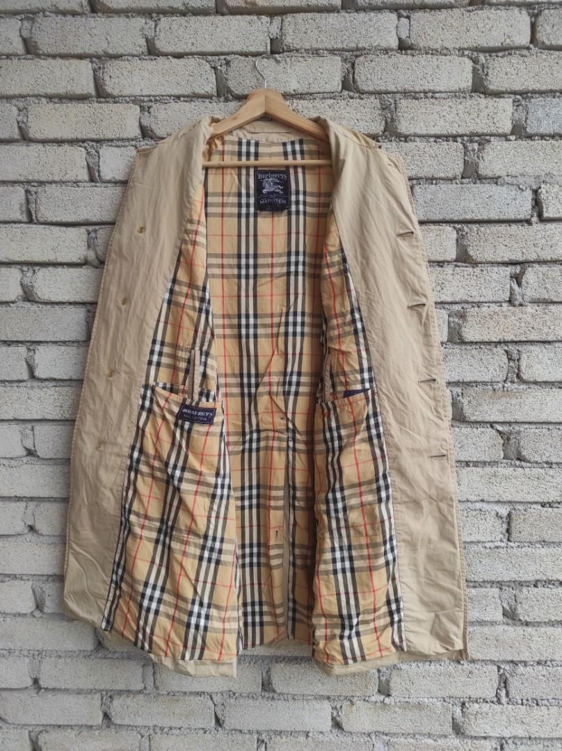 Burberry maruzen tokyo japan made in England trench coat jacket vintage  vtg, Men's Fashion, Coats, Jackets and Outerwear on Carousell