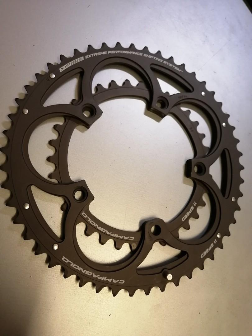 Campagnolo compact clearance chainrings