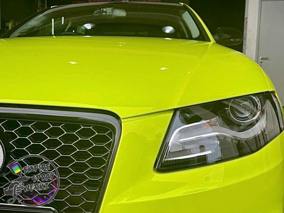 Car Spray Painting Aikka Lime Yellow AK2173, Car Accessories, Car