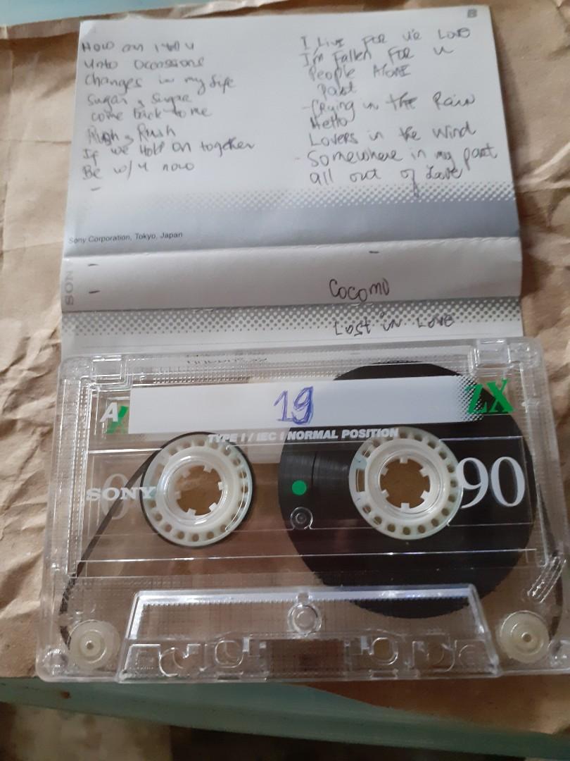 Cassette tapes with music, Looking For on Carousell