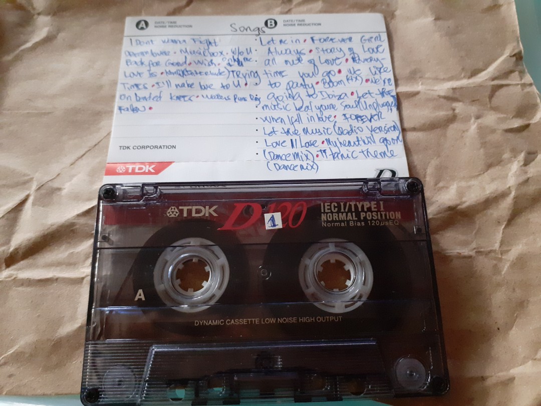 Cassette tapes with music, Looking For on Carousell