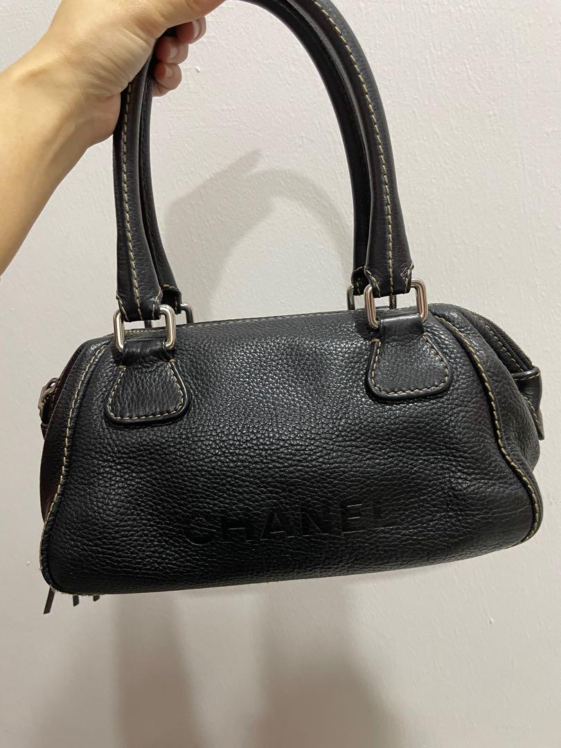 Chanel Vintage Lax Tassel Bowler Bag, Luxury, Bags & Wallets on Carousell