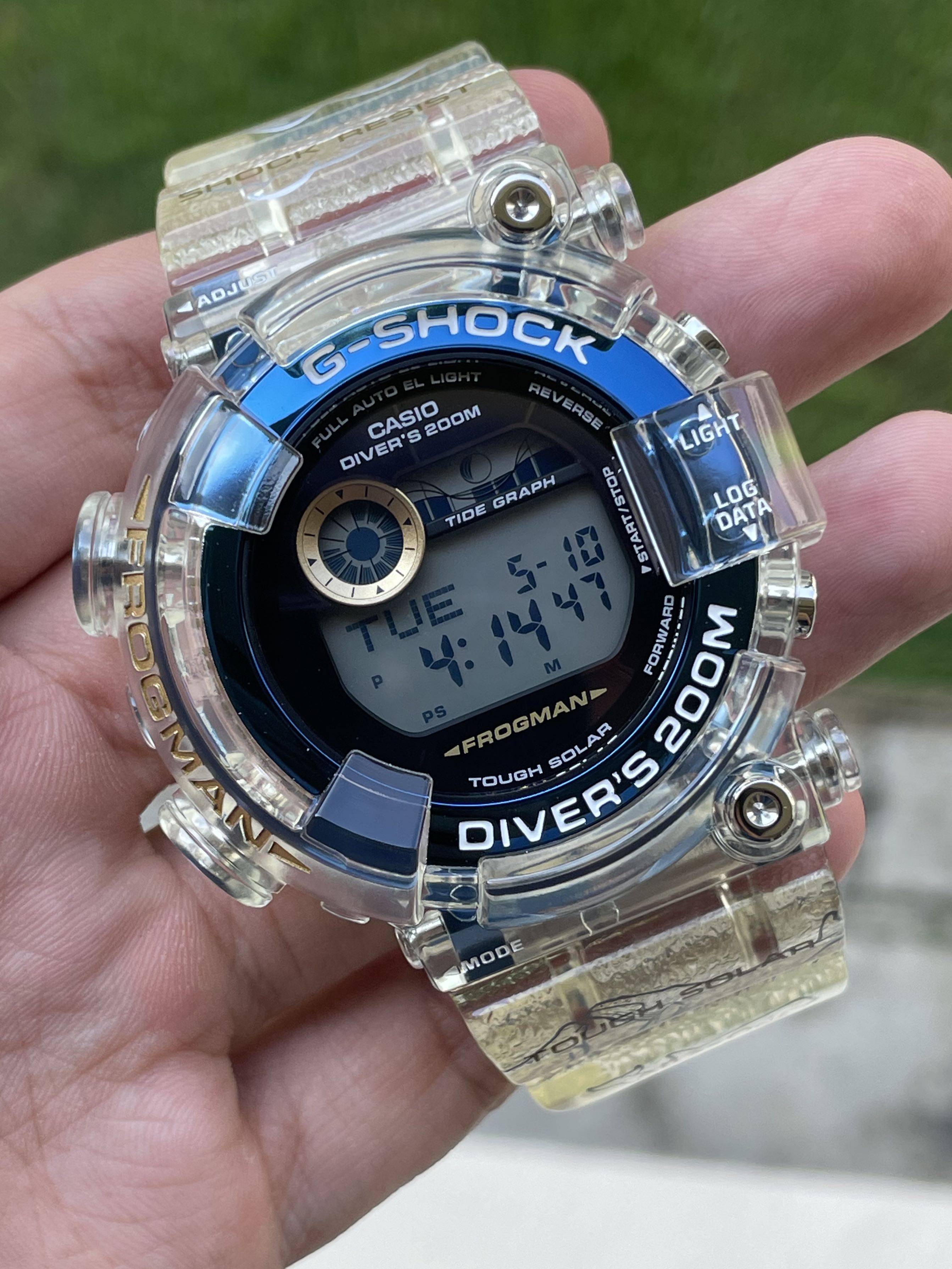 CHEAPEST G shock Frogman GF-8251K-7JR “love the sea and the 