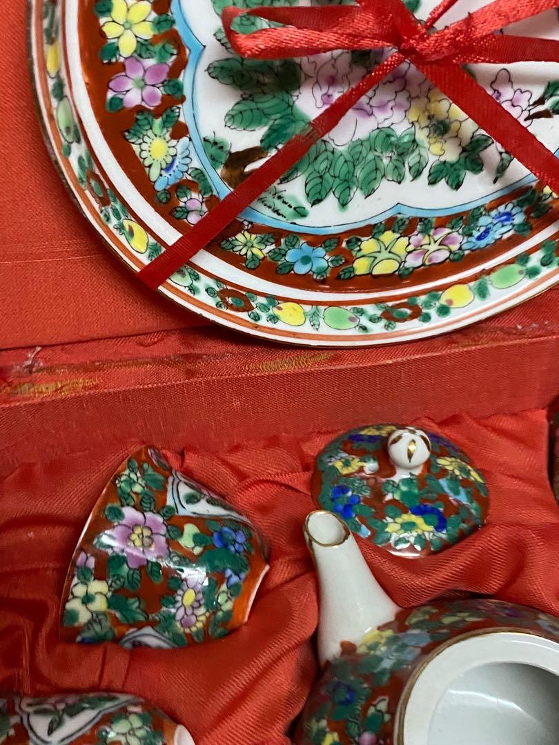 Chinese Teapot set, Hobbies & Toys, Memorabilia & Collectibles, Vintage