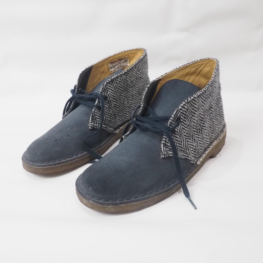 Clarks x Harris Tweed Desert Boots 