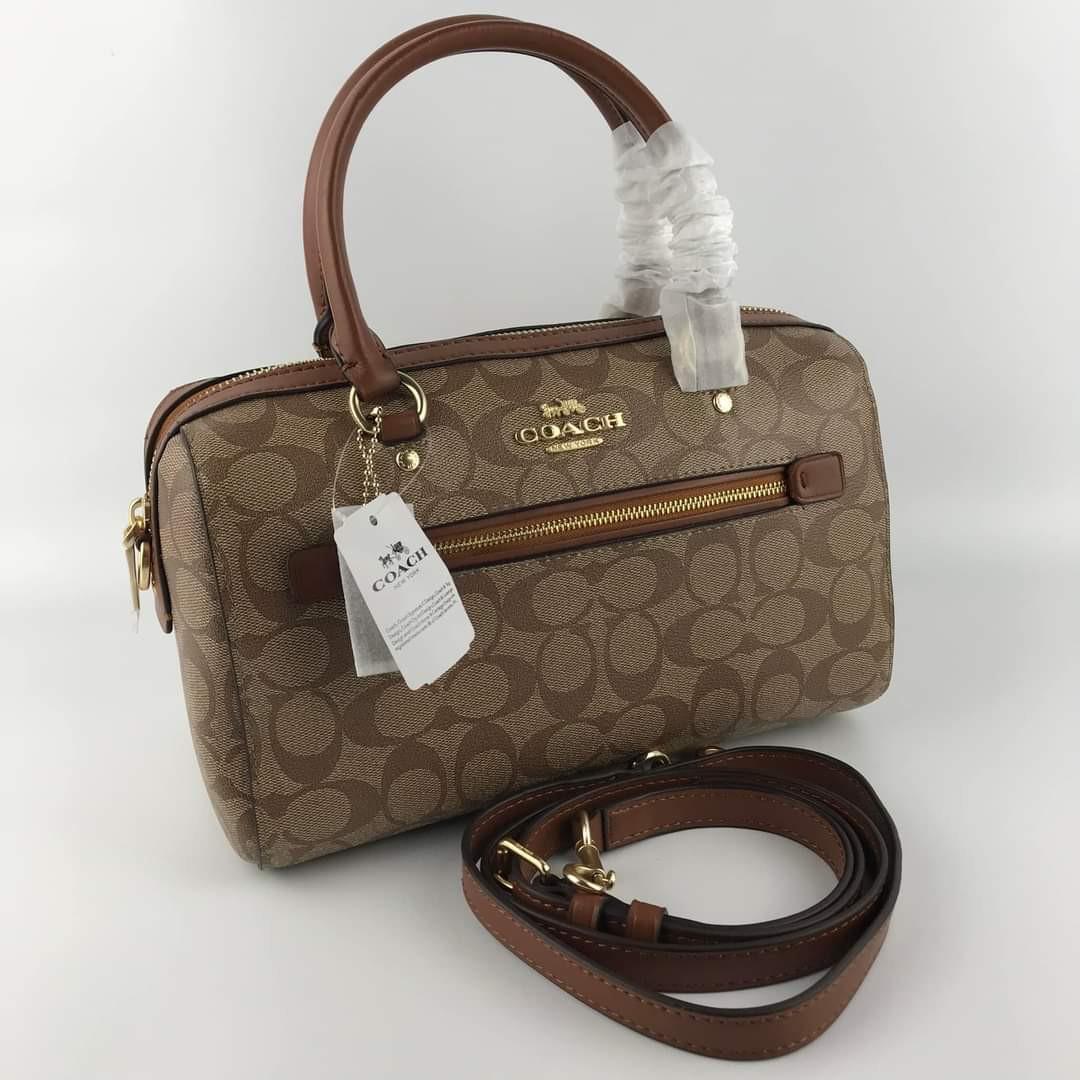 Coach Micro Rowan Crossbody in Signature Canvas, Women's Fashion, Bags &  Wallets, Purses & Pouches on Carousell