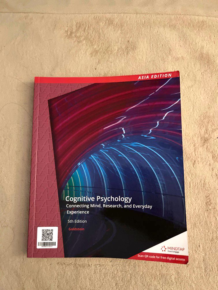 Cognitive Psychology Goldstein 5th edition PSY294, Hobbies & Toys