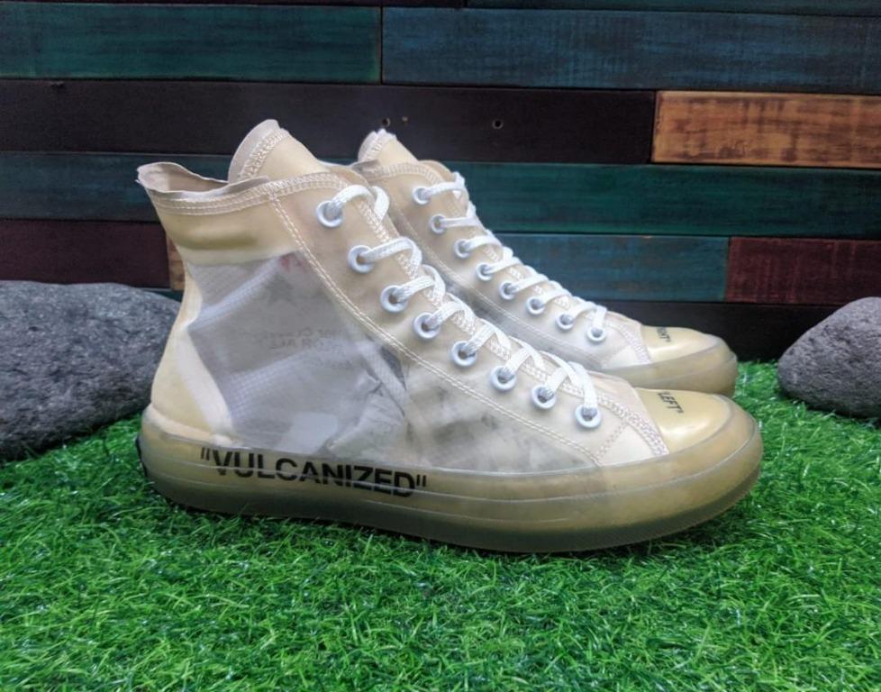 Converse 162050C Chuck 70 VULCANIZED x Off White Size 42, Fesyen
