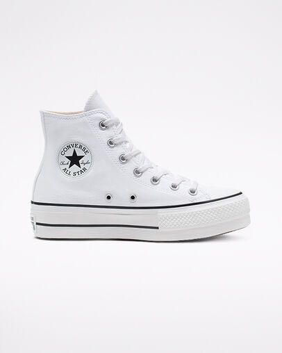 Chuck taylors hotsell high tops white