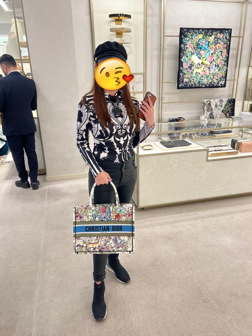 Jennifer Lopez carries Large Dior Book Tote Out in LaA on Feb22023   Digital Magazine