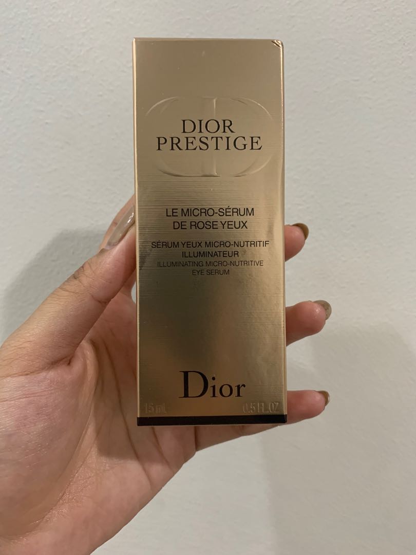 Dior prestige eye serum, Kesehatan & Kecantikan, Kulit, Sabun & Tubuh