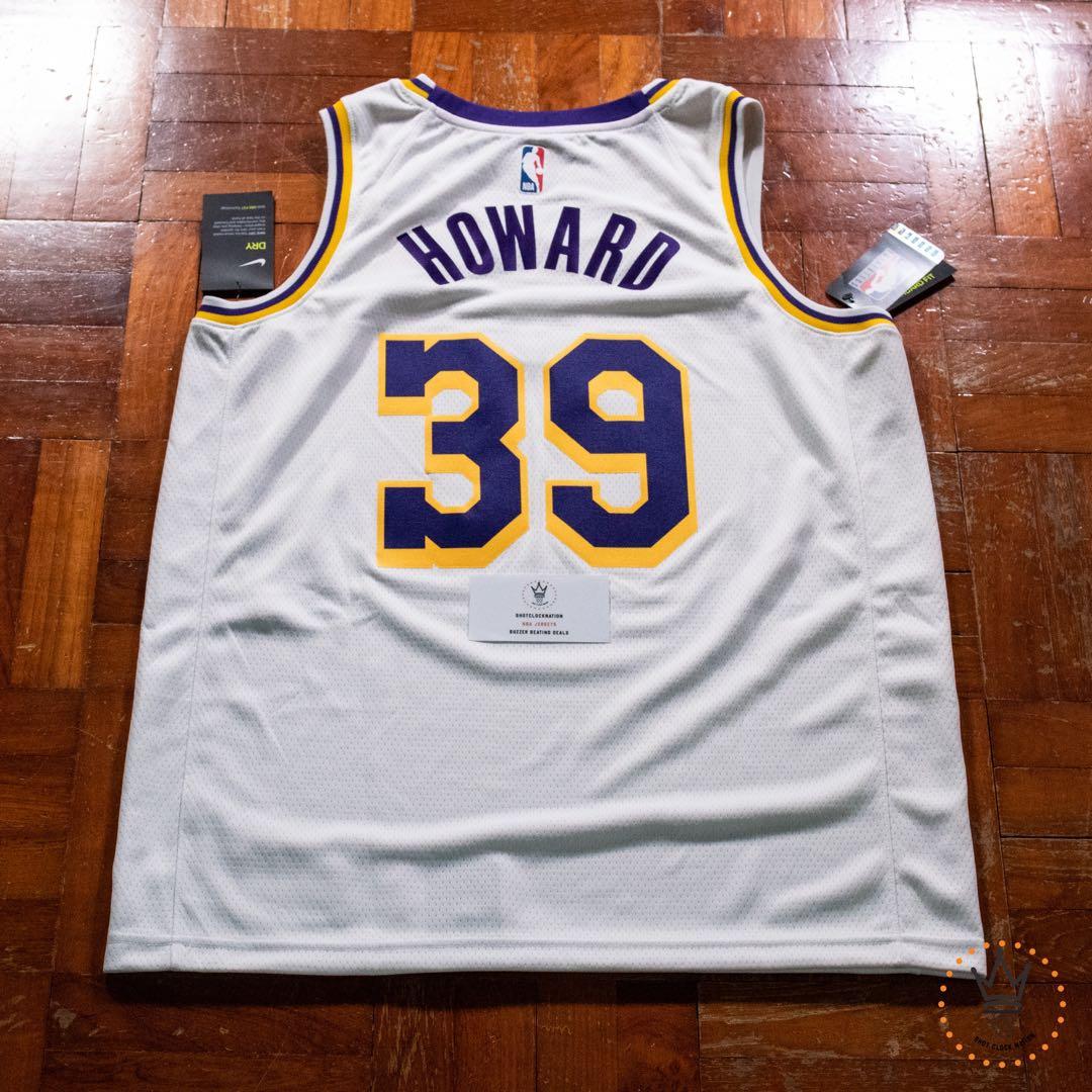 Nike NBA Los Angeles Lakers City Edition Dwight Howard Swingman Jersey