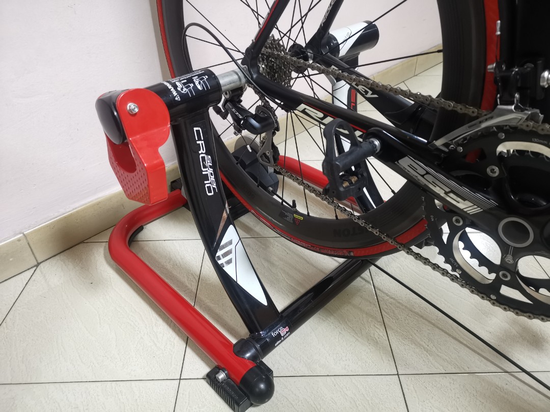 Elite Supercrono Volare Turbo Trainer, Sports Equipment, Bicycles