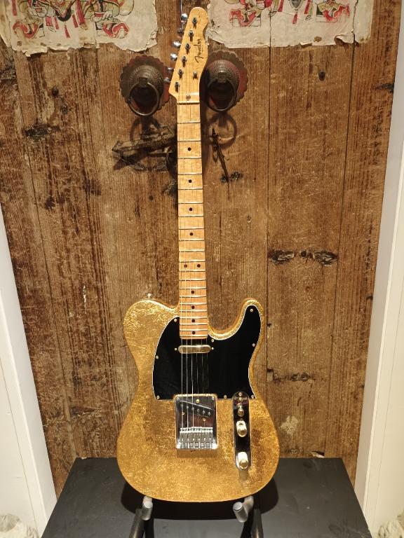 Fender "Gold Leaf" Telecaster, 興趣及遊戲, 音樂、樂器 & 配件, 樂器 Carousell