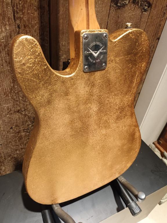 Fender "Gold Leaf" Telecaster, 興趣及遊戲, 音樂、樂器 & 配件, 樂器 Carousell