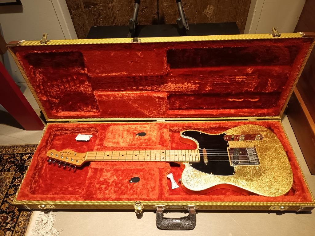 Fender "Gold Leaf" Telecaster, 興趣及遊戲, 音樂、樂器 & 配件, 樂器 Carousell