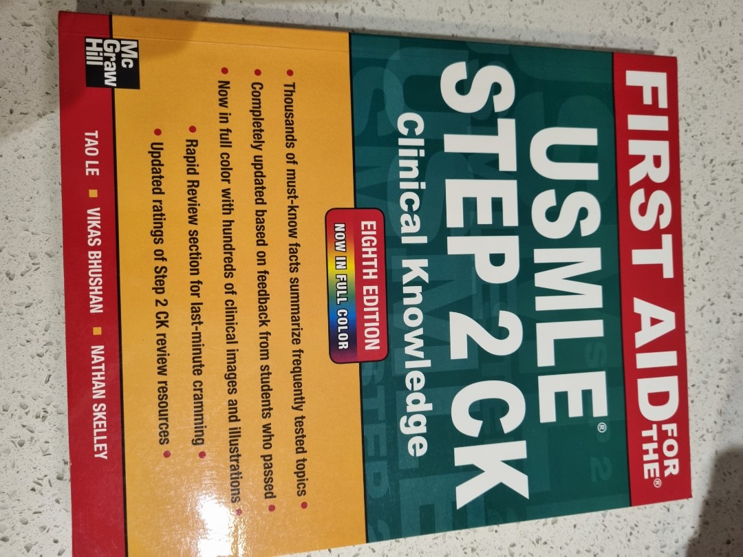 First aid USMLE Step 2 CK clinical knowledge, Hobbies & Toys, Books ...