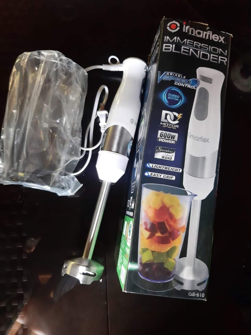 Imarflex Immersion Blender, Food & Drinks, Fresh Produce on Carousell