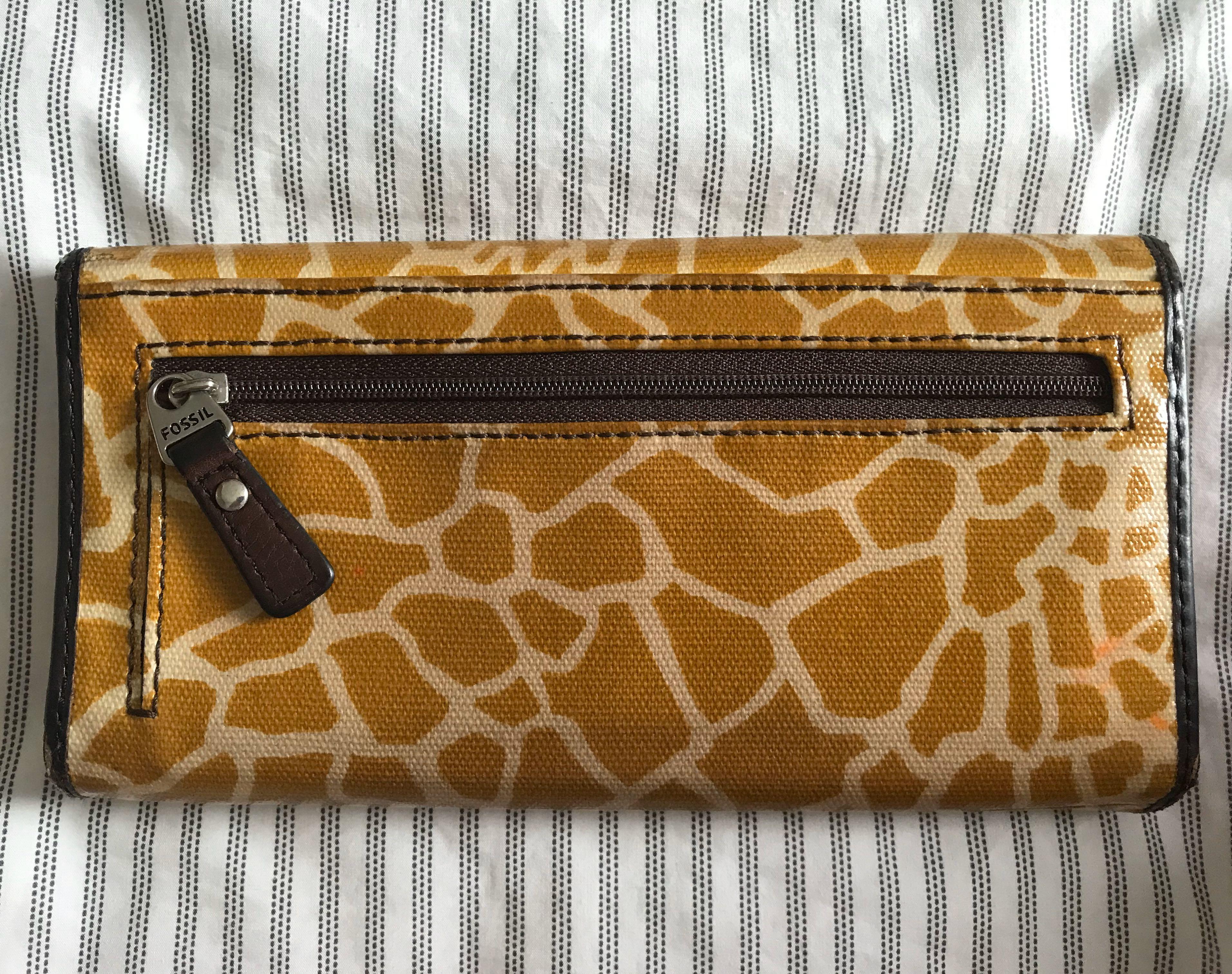 Fossil Keyper Giraffe Wallet