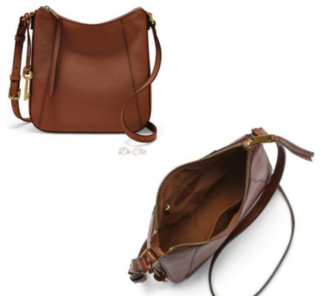 Fossil talia crossbody brown