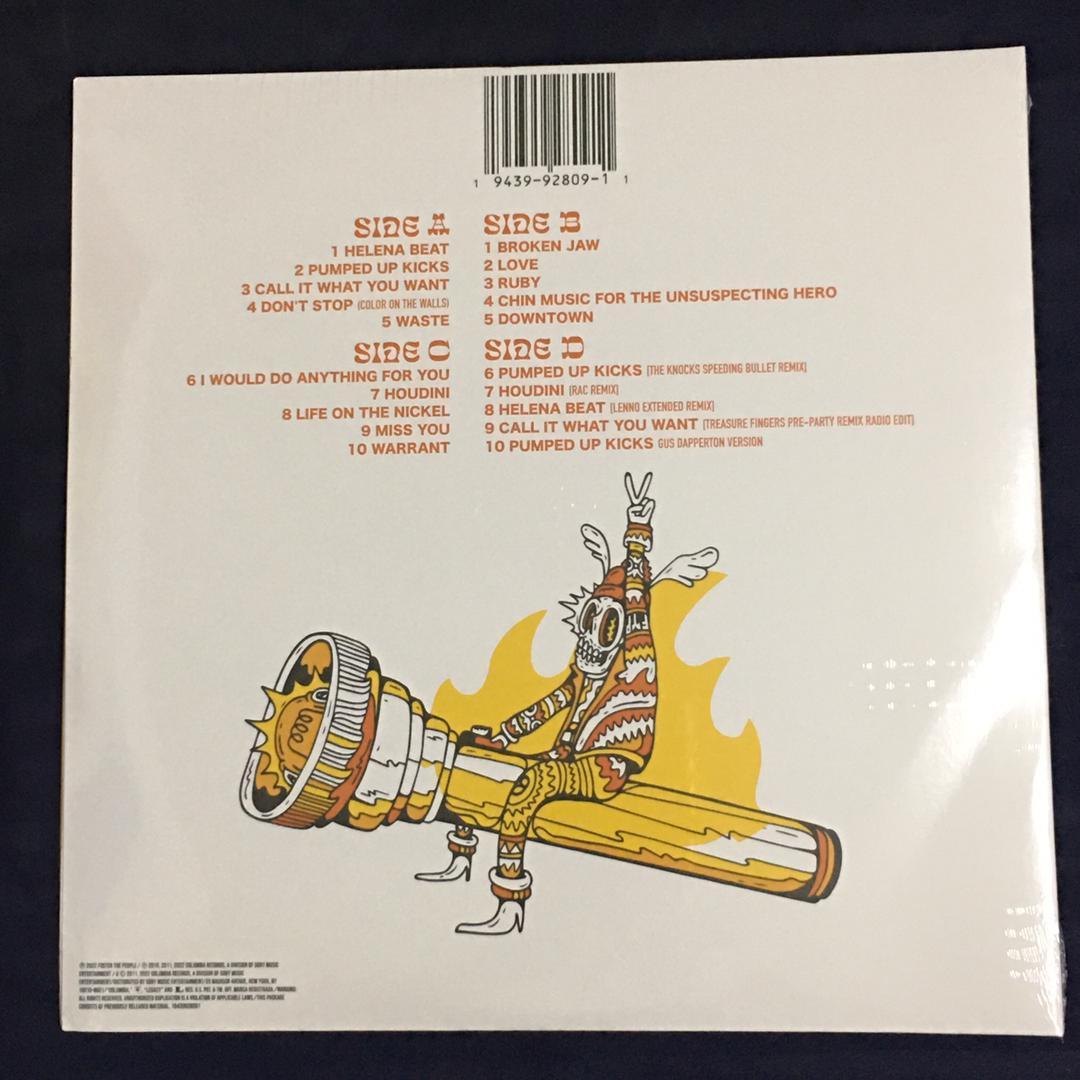 Foster The People Torches X LP (Orange Vinyl), Hobbies & Toys, Music