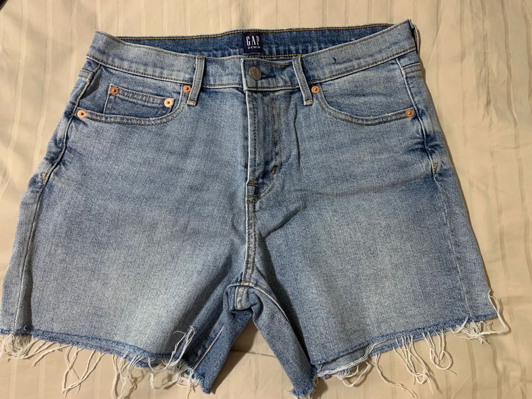 Gap boyfriend jean shorts sale