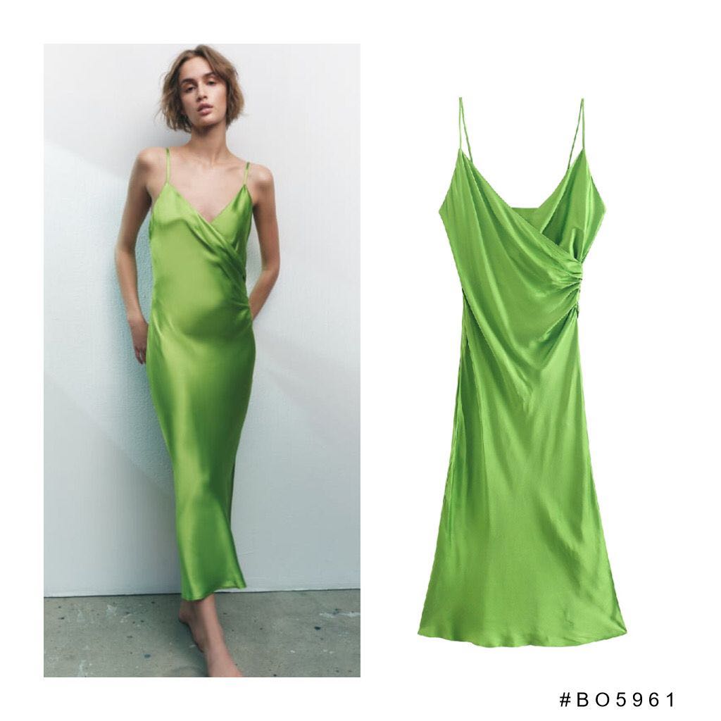 Green Sexy Sling, Fesyen Wanita 