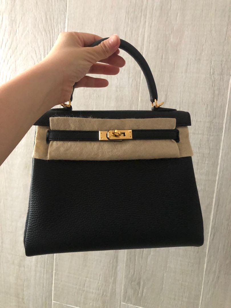 Kelly 25 black togo deals