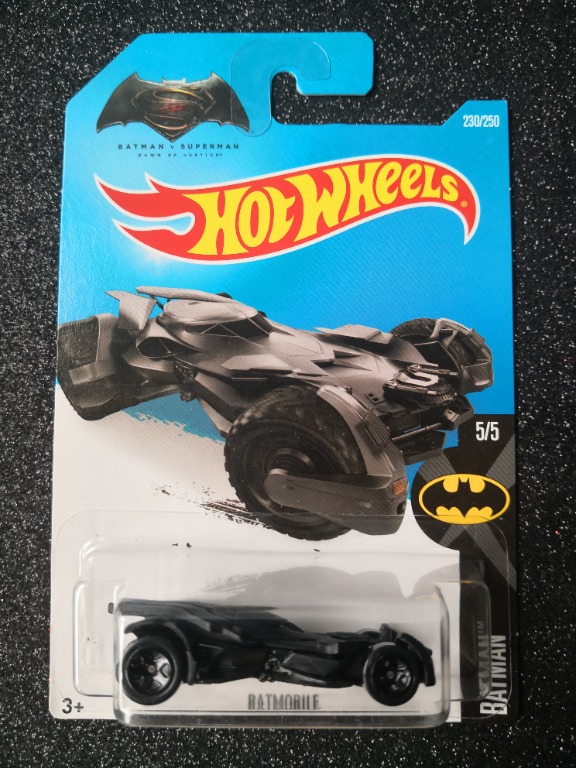 Hot Wheels Batmobile DC Batman V Superman Dawn Of Justice, Hobbies & Toys,  Toys & Games on Carousell