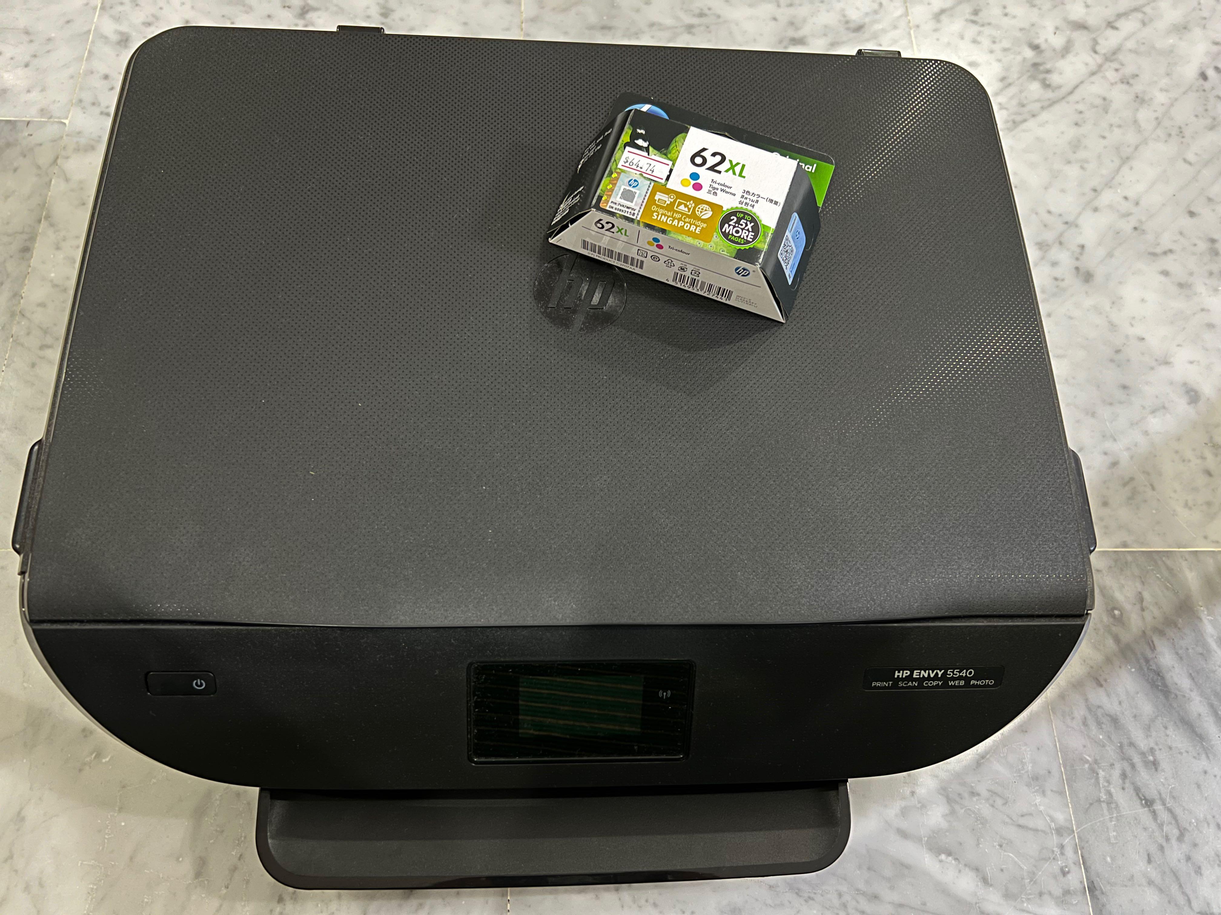 HP Envy 5540 AIO printer, Computers 