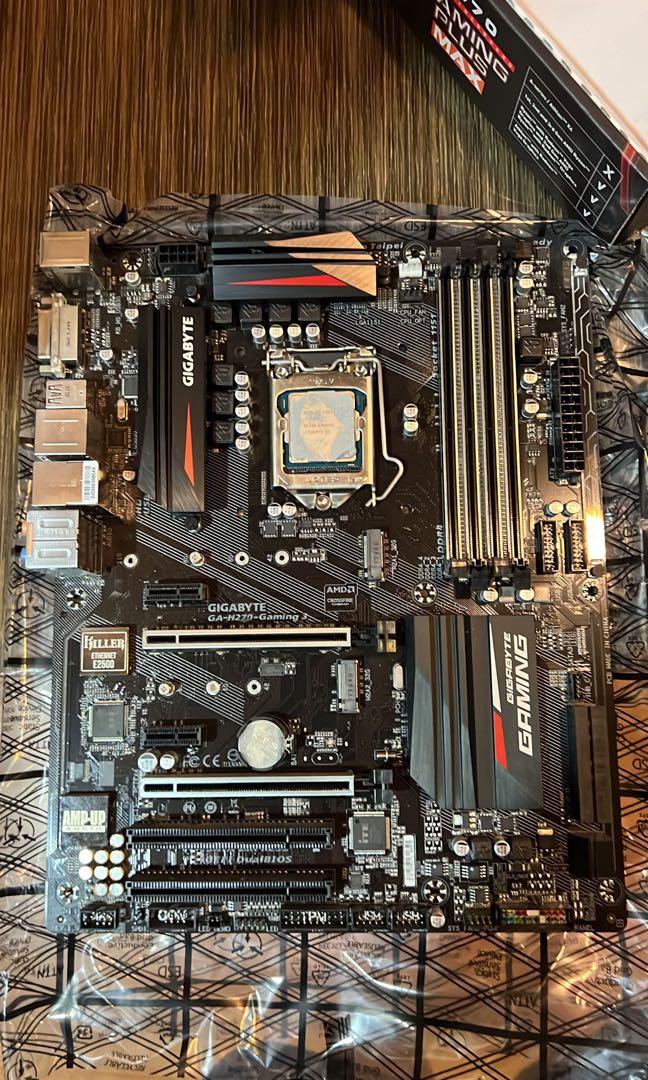 I7-7700 + Gigabyte H270, Computers & Tech, Parts & Accessories