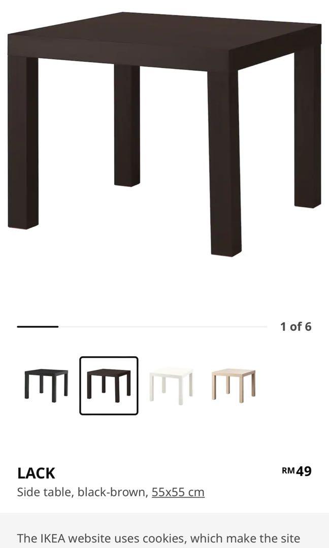 Ikea lack table rm25, Furniture & Home Living, Furniture, Tables & Sets on Carousell