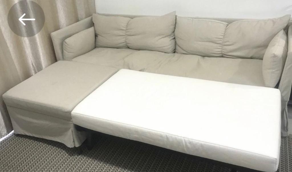 Ikea Sandbacken sofa bed, 傢俬＆家居, 傢俬, 梳化 Carousell