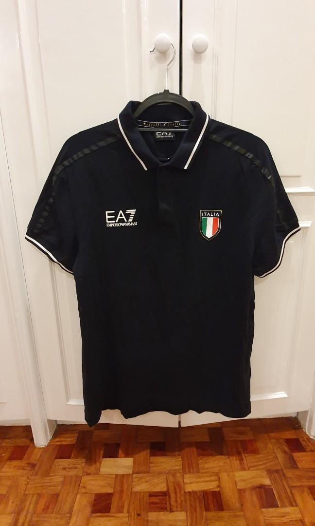 Italia polo Emporio Armani Men s Fashion Tops Sets Tshirts
