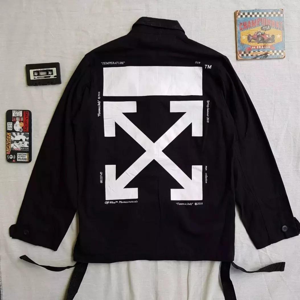 Jaket off on sale white