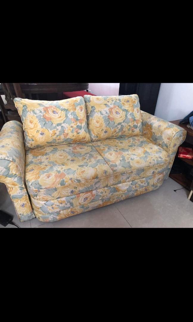 Japan Surplus Sofa Bed on Carousell